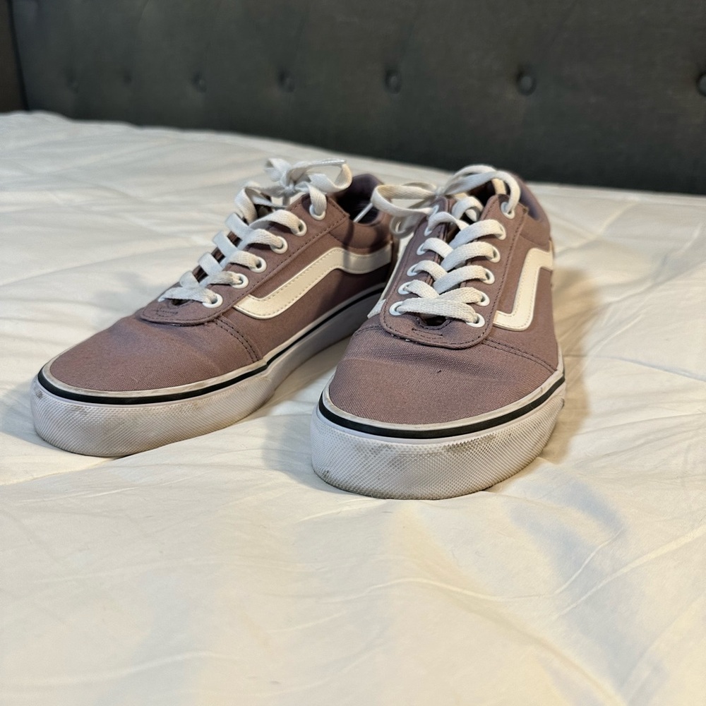 Purple Vans Old Skool Shoes